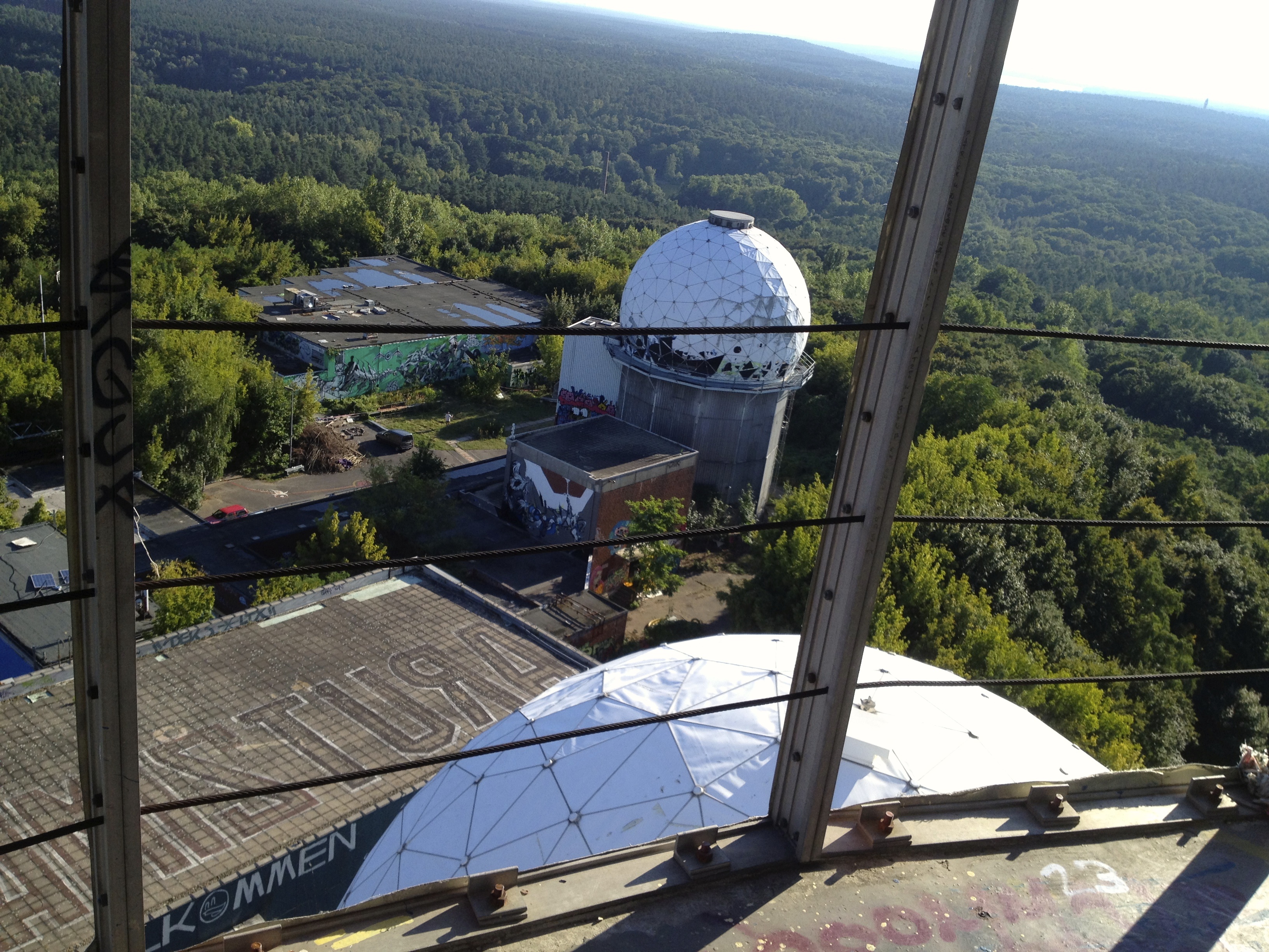 Besuch auf dem Teufelsberg